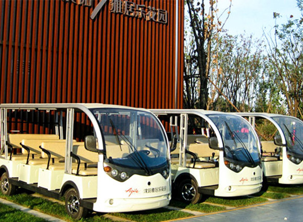 14座燃油觀光車幼兒園接待車