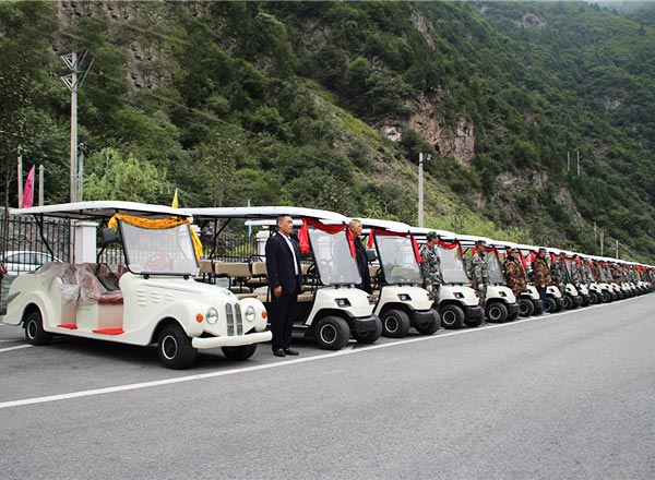 綠爵8座電動(dòng)看房車(chē)